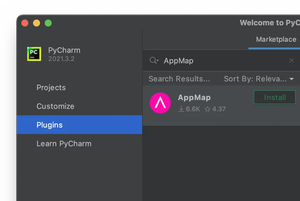 AppMap available in JetBrains IDE